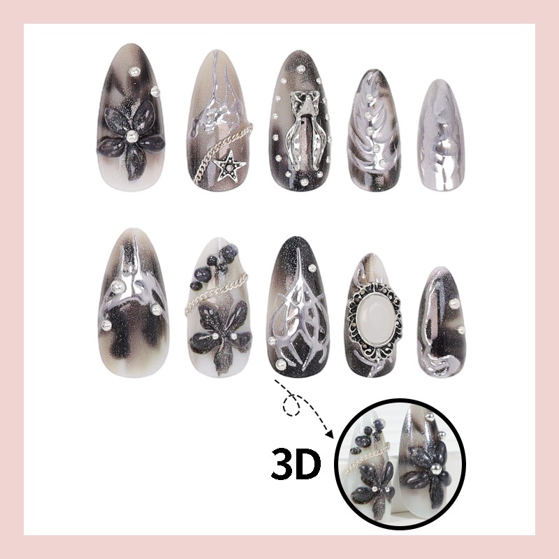 24개 베스트셀러 다크 아몬드 모양 수묵화 3D 입체  - Photography Design 리뷰 및 가격