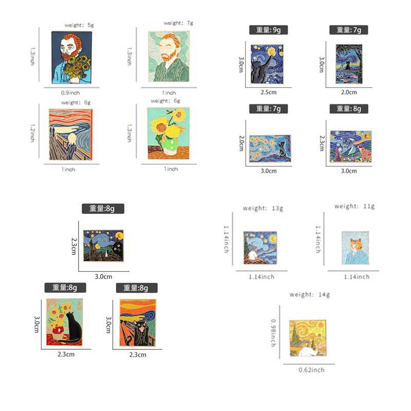 배낭에 대 한 모자 핀 유화 시리즈 브로치 진주 세트와 - Photography Geometry 리뷰 및 가격