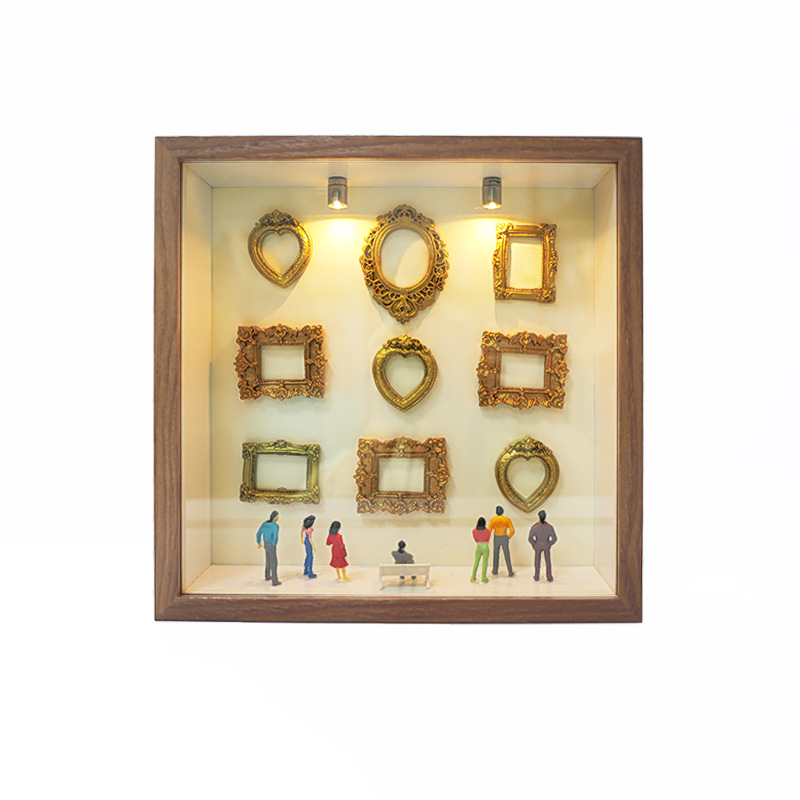 DIY 미니 박물관 실루엣 박스, 창의적인 추억 전시  - Photographic Memory 리뷰 및 가격