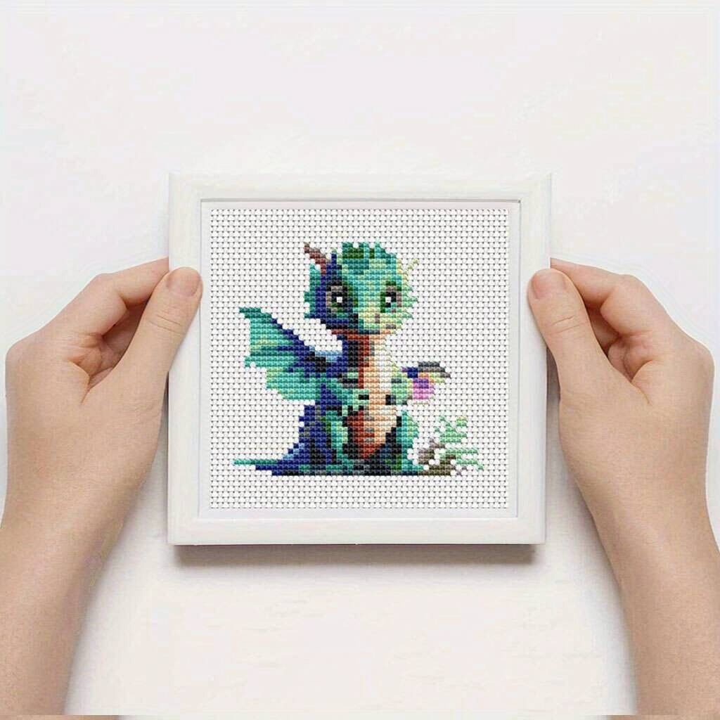 12개 드래곤 크로스 스티치 11CT 프린트 패브릭 자 - Photography Geometry 리뷰 및 가격