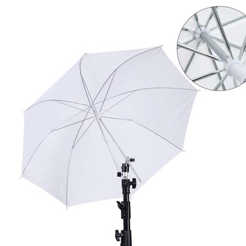 50cm/20인치 사진 촬영용 우산 금속 손잡이 화이트 - Photography Umbrella 리뷰 및 가격