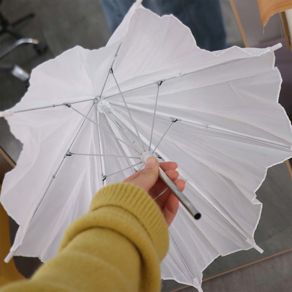 50cm/20인치 사진 촬영용 우산 금속 손잡이 화이트 - Photography Umbrella 리뷰 및 가격