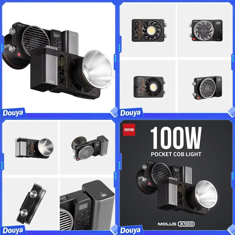 지윤 몰루스 X100 100W COB LED 조명, 사 - Photography Videos Free 리뷰 및 가격